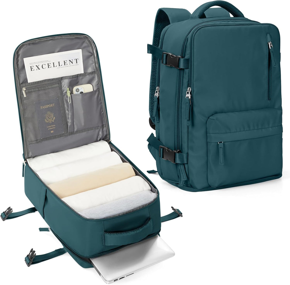 Multi-Compartment Laptop Carry Bag with Adjustable Shoulder Strap