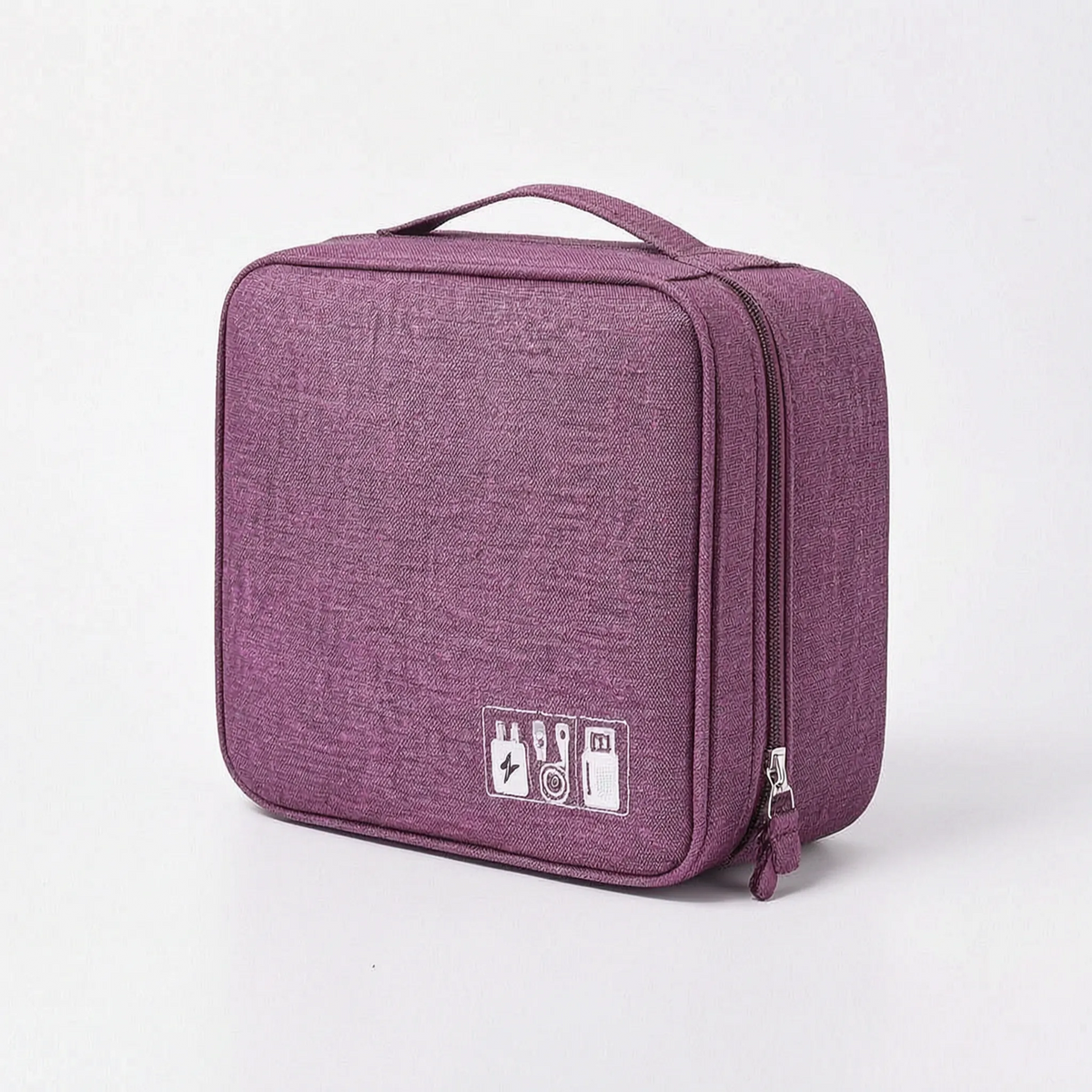 Multi-Compartment Travel Cable Organiser Bag
