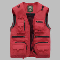 Multi-Pocket Summer Vest