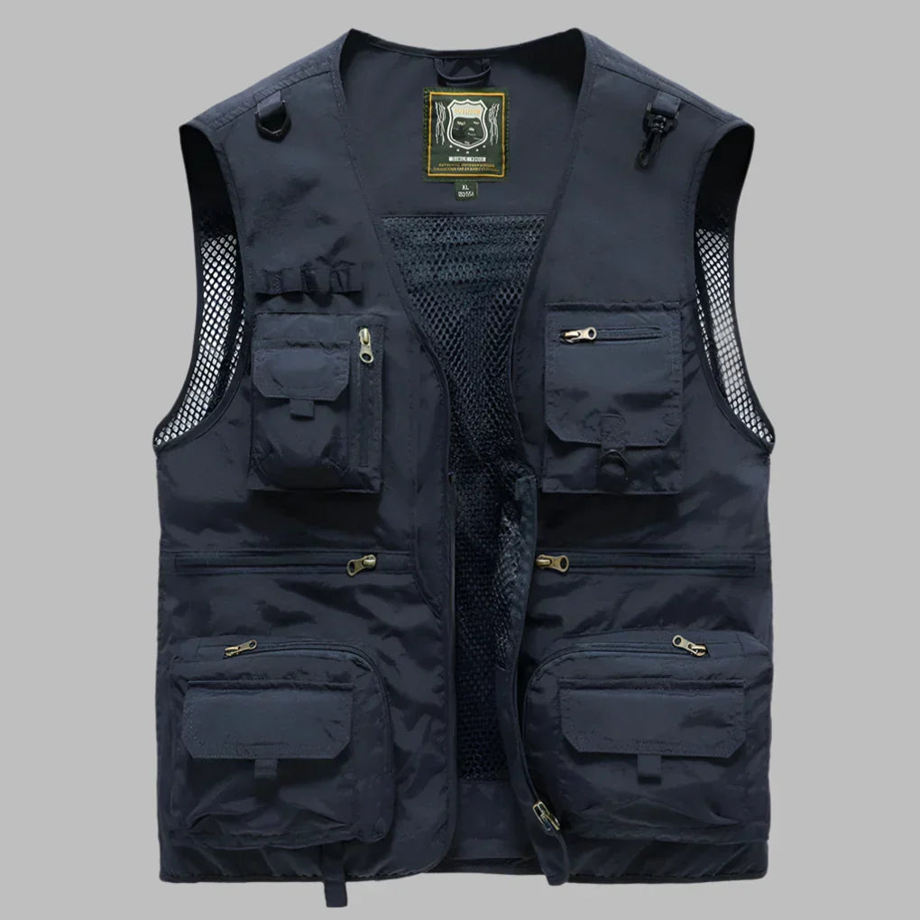 Multi-Pocket Summer Vest