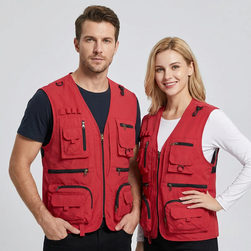 Multi-Pocket Summer Vest