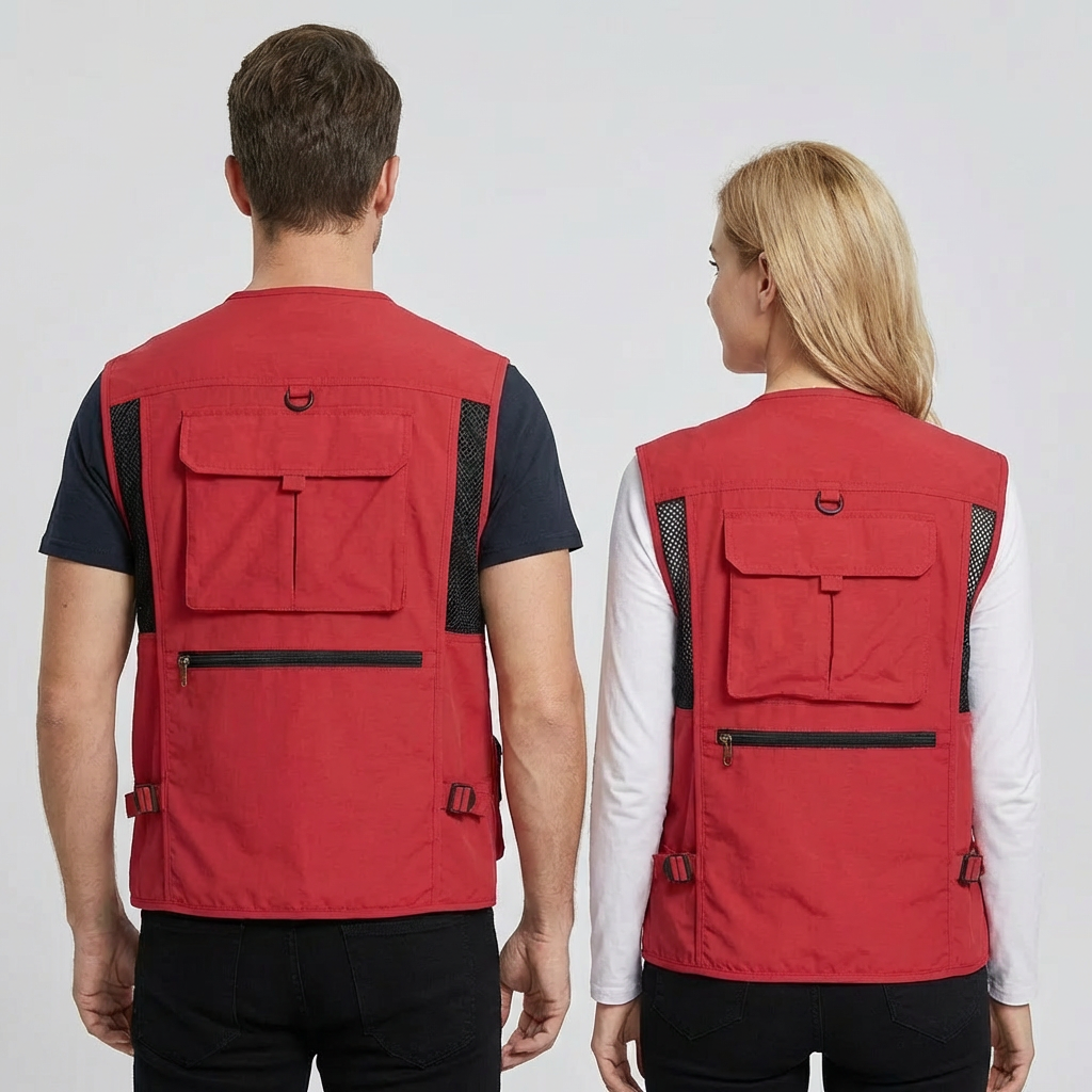 Multi-Pocket Summer Vest