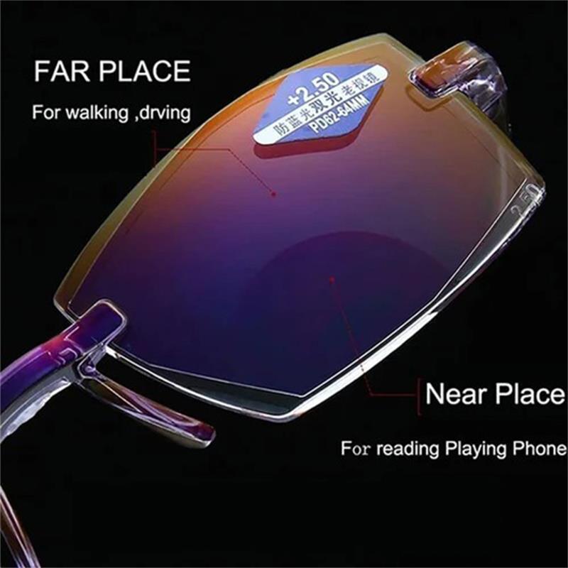 Multifocal Glasses with Blue Light Filter