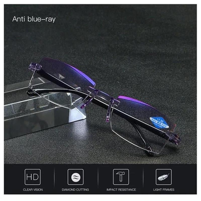 Multifocal Glasses with Blue Light Filter