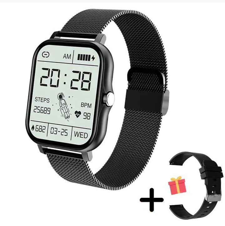 Multifunctional Health and Fitness Tracking Smartwatch - Multiple Colors