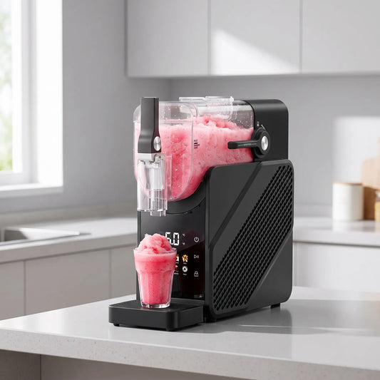 Multifunctional Slushie Machine with Digital Touchscreen Display