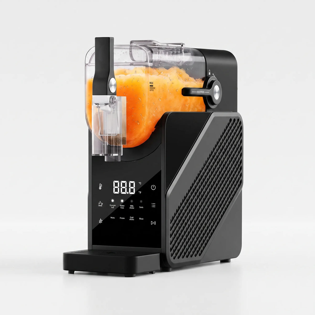 Multifunctional Slushie Machine with Digital Touchscreen Display