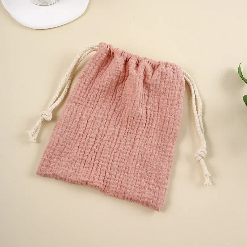 Natural Cotton Storage Bags for Moms
