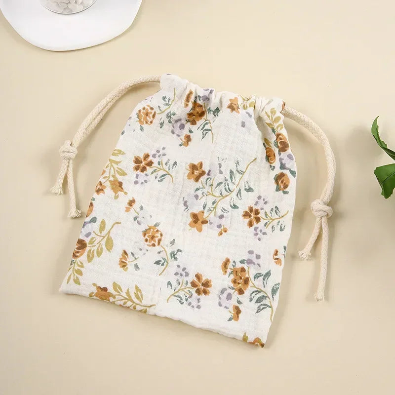 Natural Cotton Storage Bags for Moms
