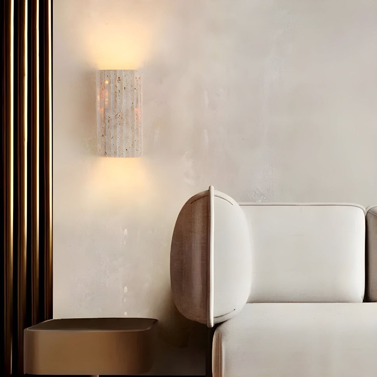 Natural Stone Wall Lamp for an Elegant Interior