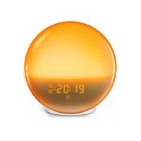 Natural Wake-Up Light Alarm Clock with Sunrise & Sunset Simulation
