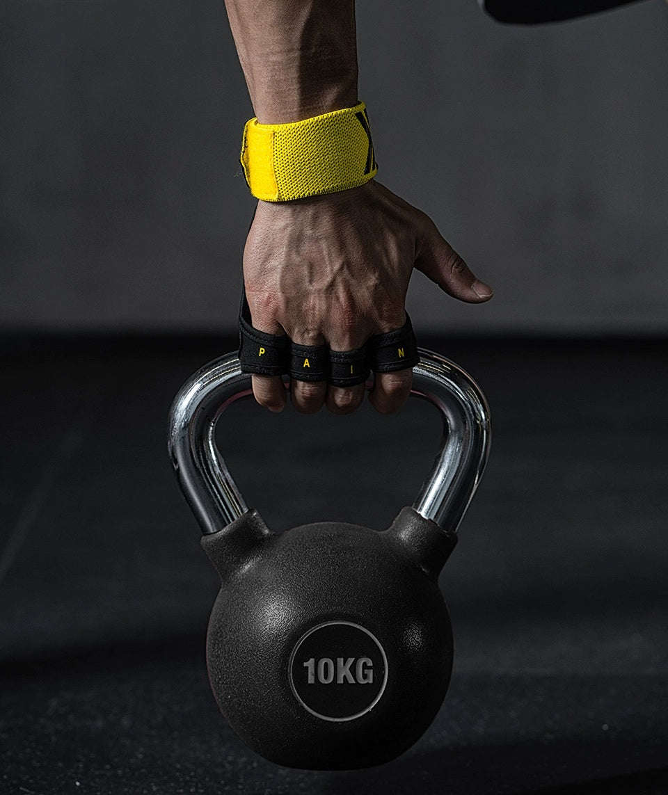 Non-Slip, Anti-Callus Pull-Up Grips and Wrist Gloves