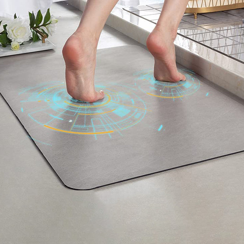 Non-Slip Quick-Drying Diatomite Bath Mat – Safety and Comfort for the Bathroom