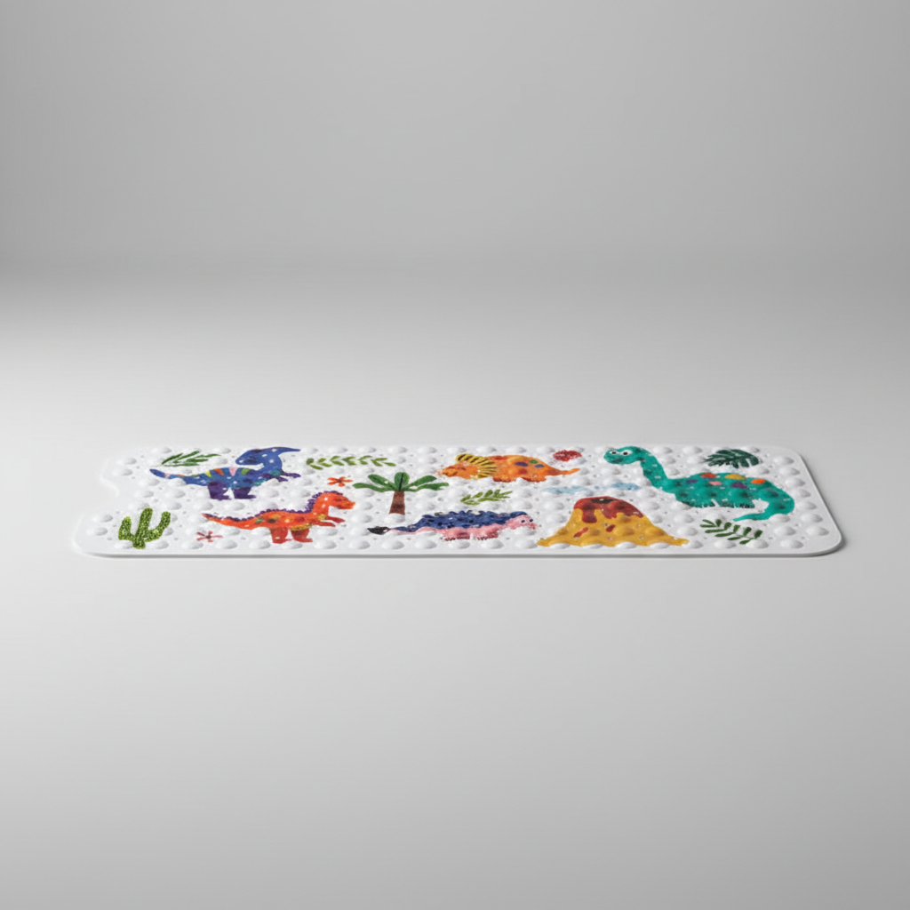 Non-Slip Shower Mat with Suction Cups