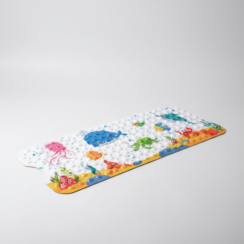 Non-Slip Shower Mat with Suction Cups