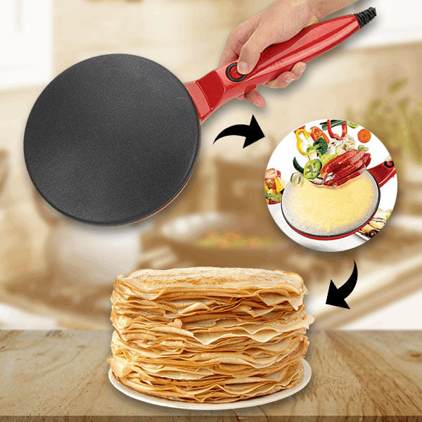 Non-Stick Crêpe Maker with Built-In Temperature Control – 20 cm