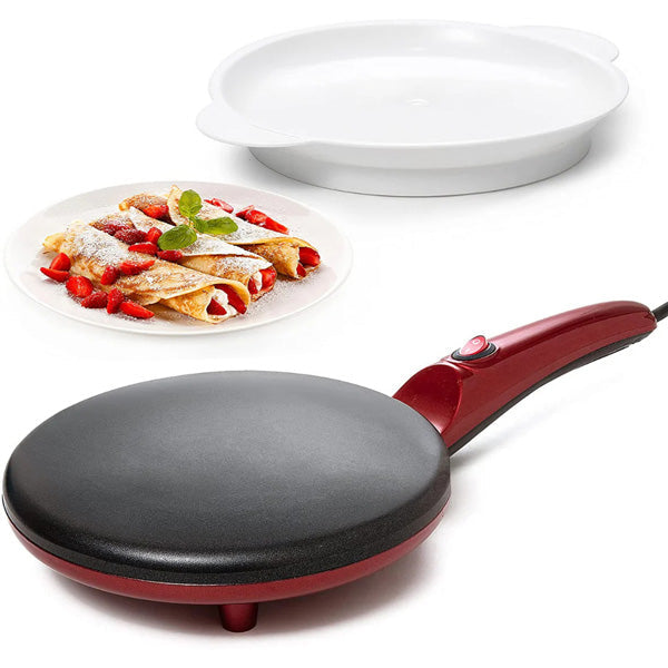 Non-Stick Crêpe Maker with Built-In Temperature Control – 20 cm