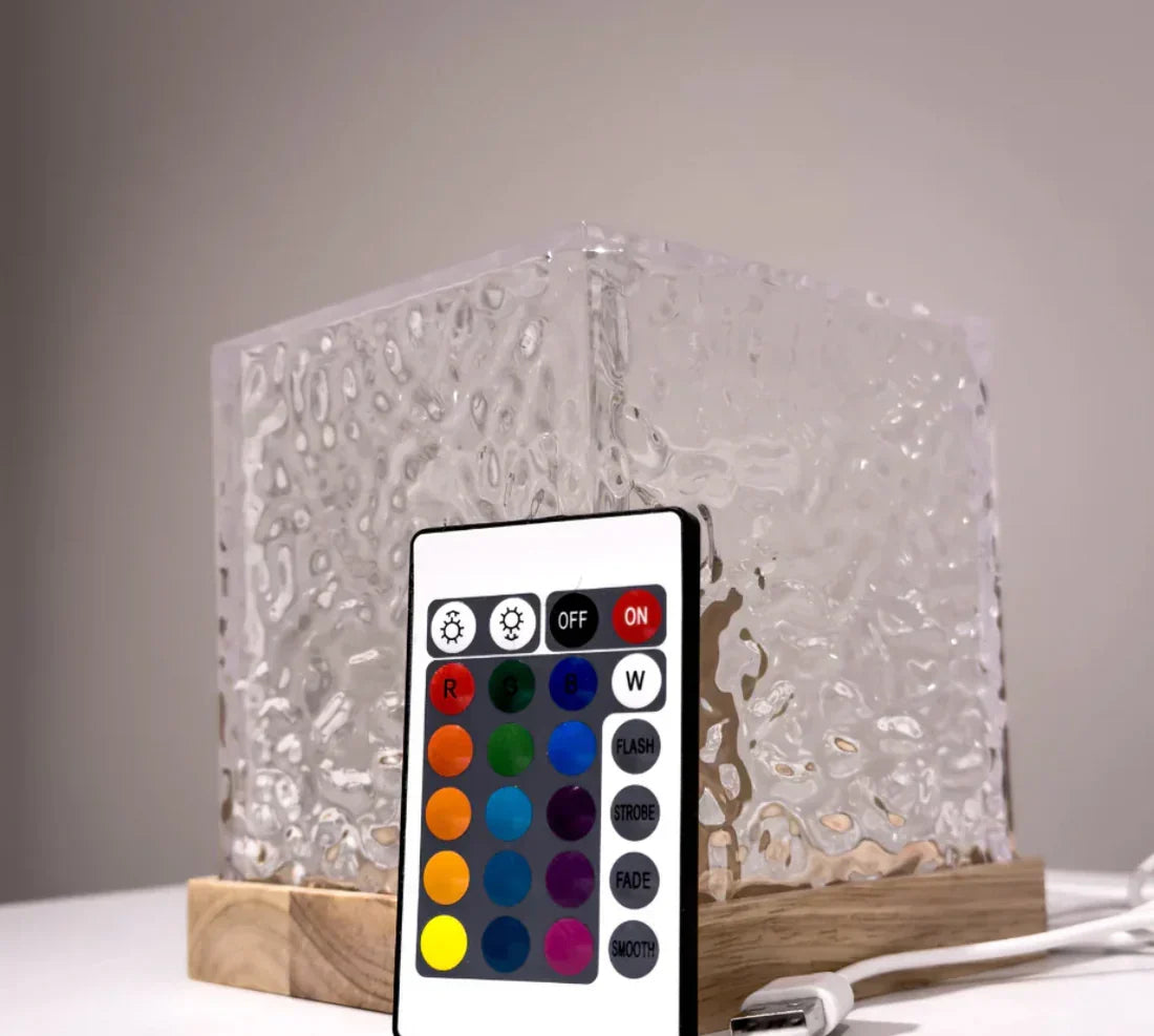 Northern Lights Lamp – 16-Colour LED Mood Light with Remote Control