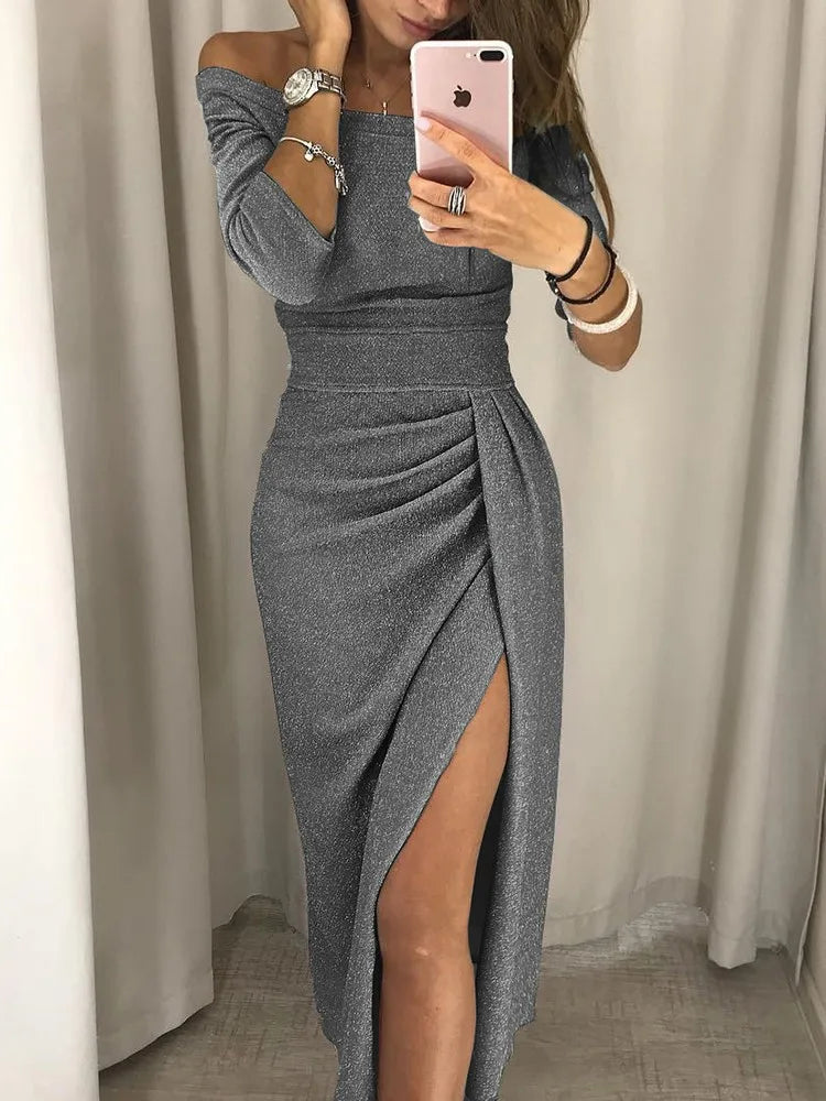 Off-Shoulder Summer Dress
