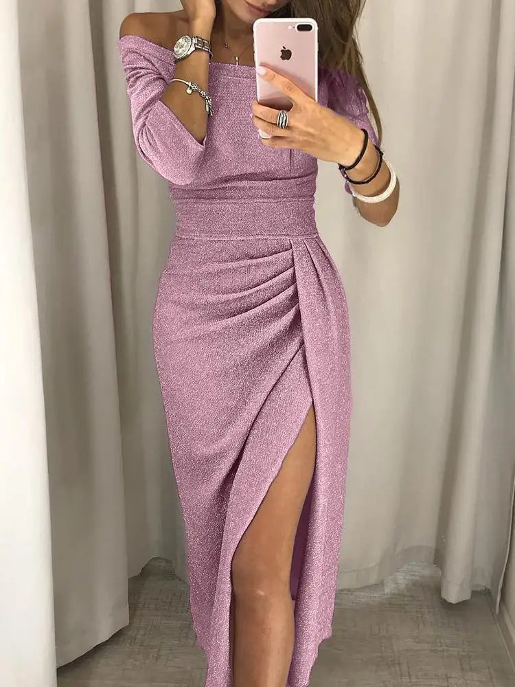 Off-Shoulder Summer Dress