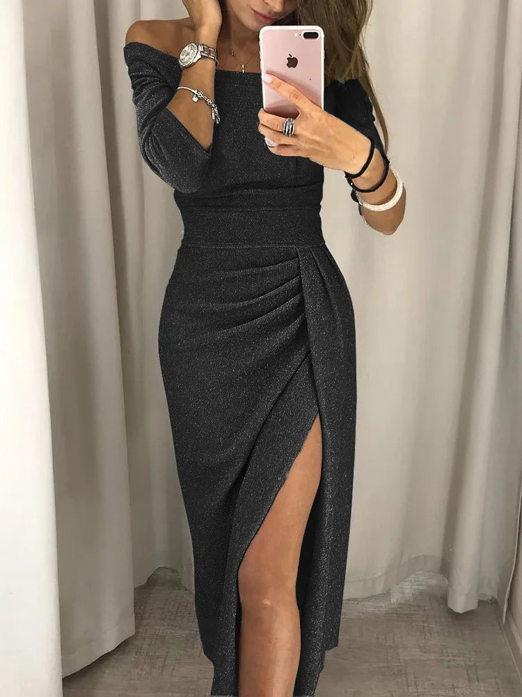 Off-Shoulder Summer Dress