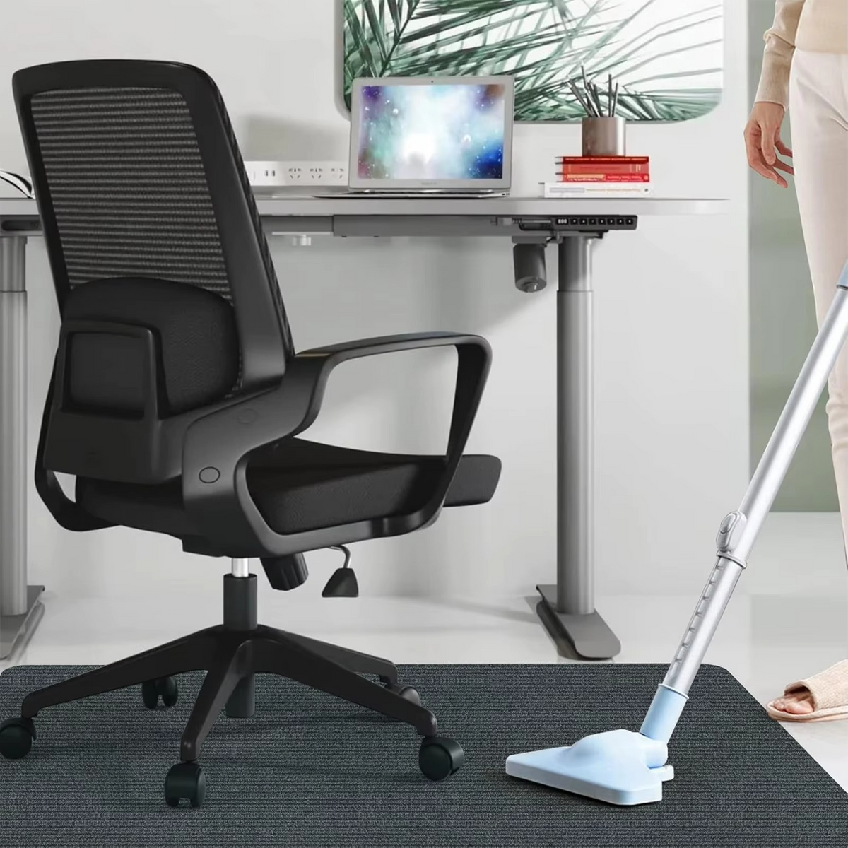 Office Chair Mat for Carpet & Hard Floors - Floor Protector