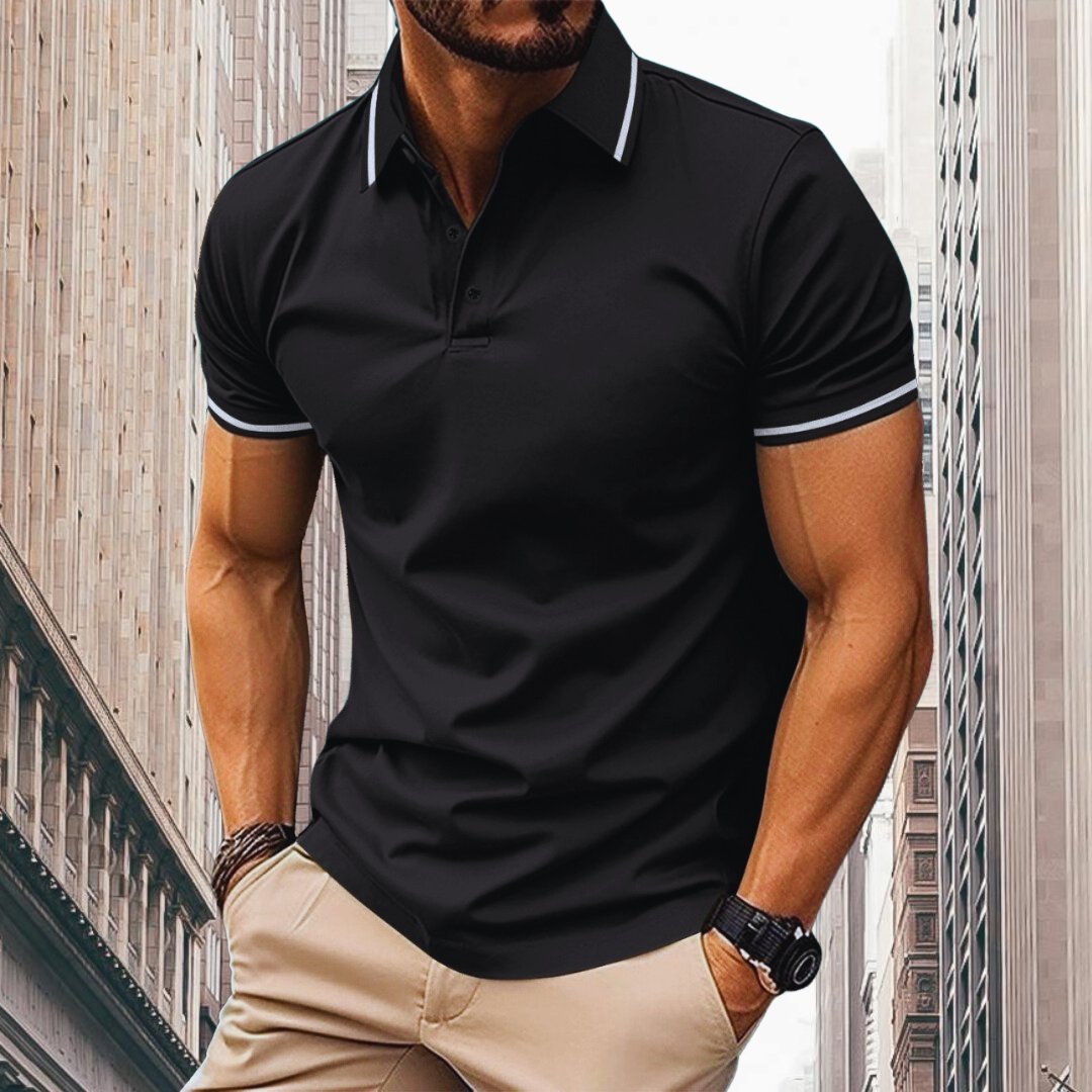 Oliver Slim Fit Polo - Stylish Details