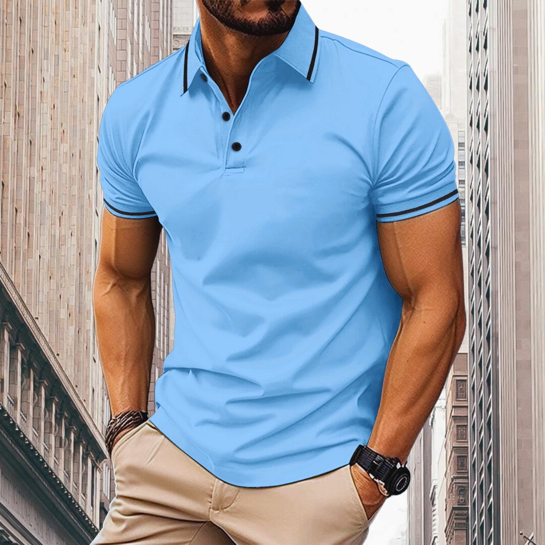 Oliver Slim Fit Polo - Stylish Details