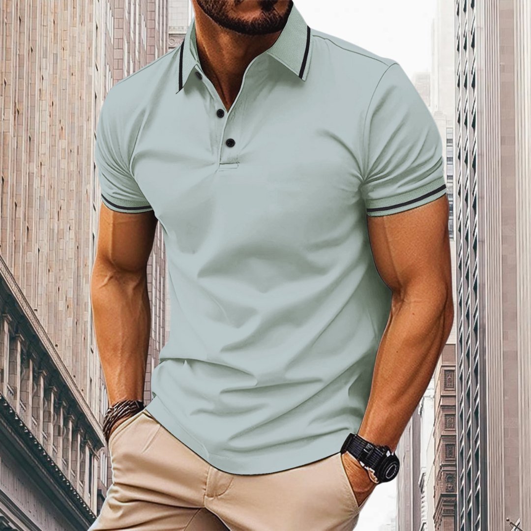 Oliver Slim Fit Polo - Stylish Details
