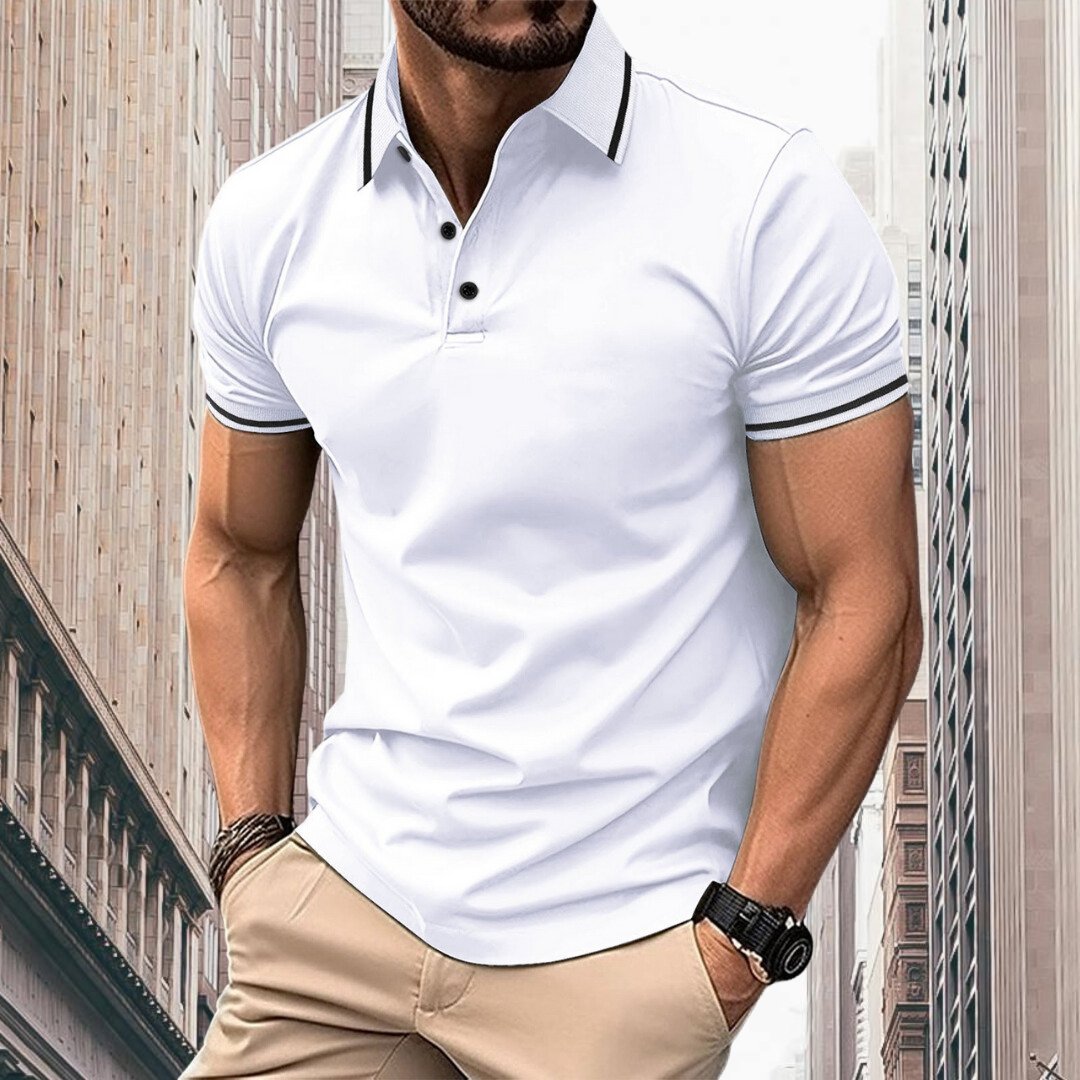 Oliver Slim Fit Polo - Stylish Details