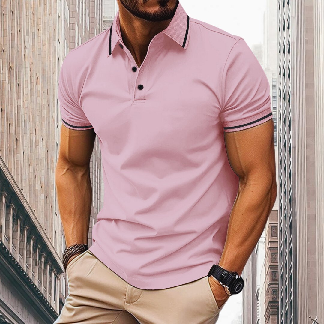 Oliver Slim Fit Polo - Stylish Details