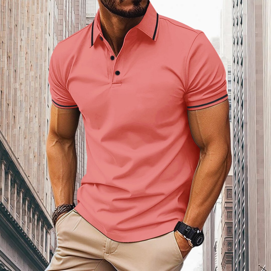 Oliver Slim Fit Polo - Stylish Details