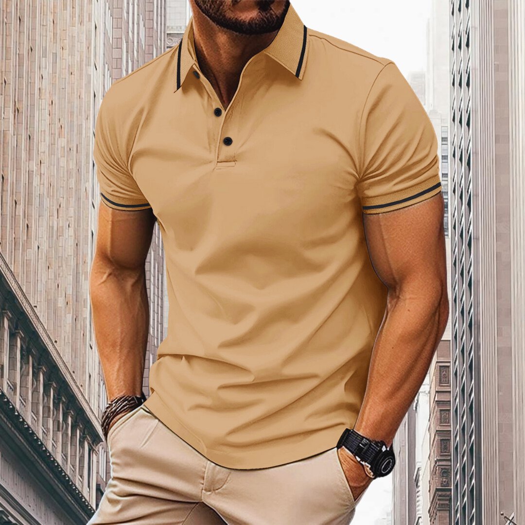 Oliver Slim Fit Polo - Stylish Details