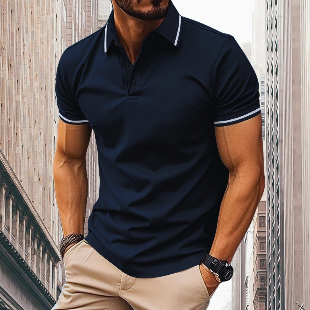 Oliver Slim Fit Polo - Stylish Details