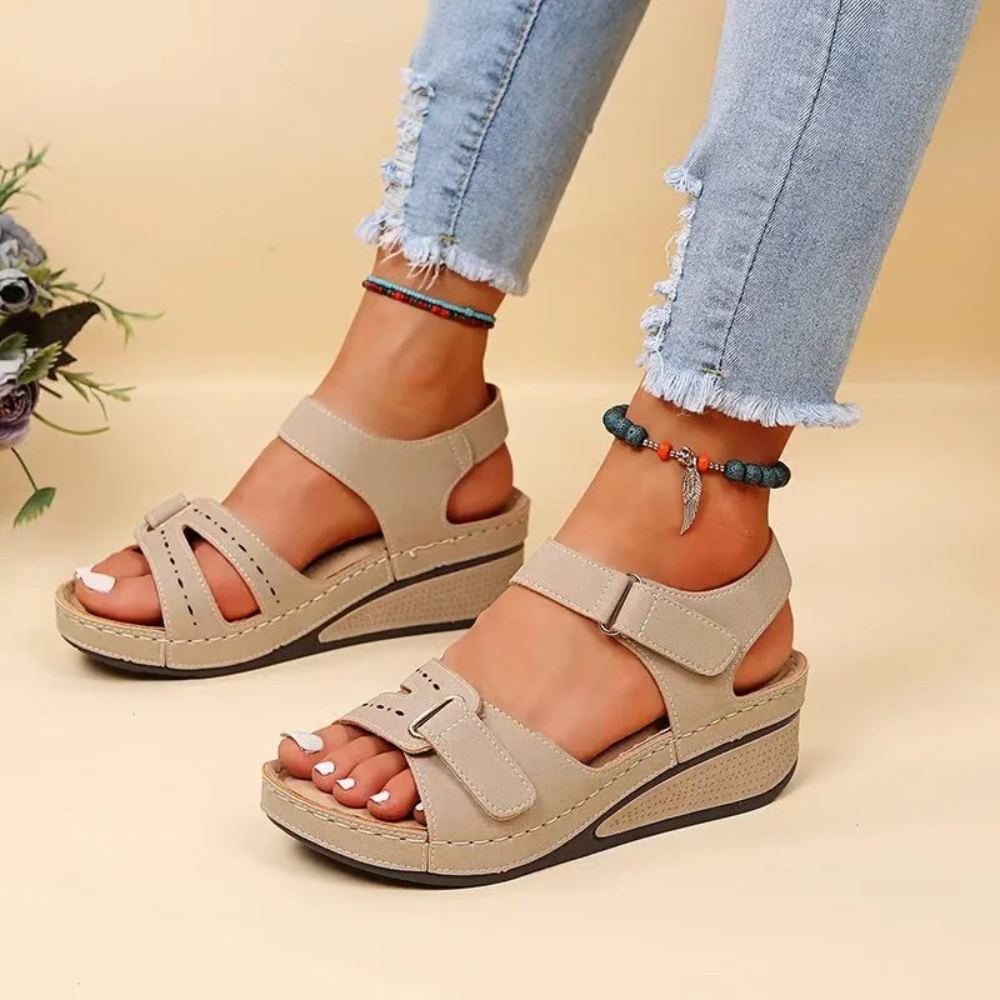 Orthopedic Wedge Sandals - Pain-Relief Footwear