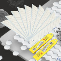 Pack of 10 Ultra-Sharp Blades with Storage Box