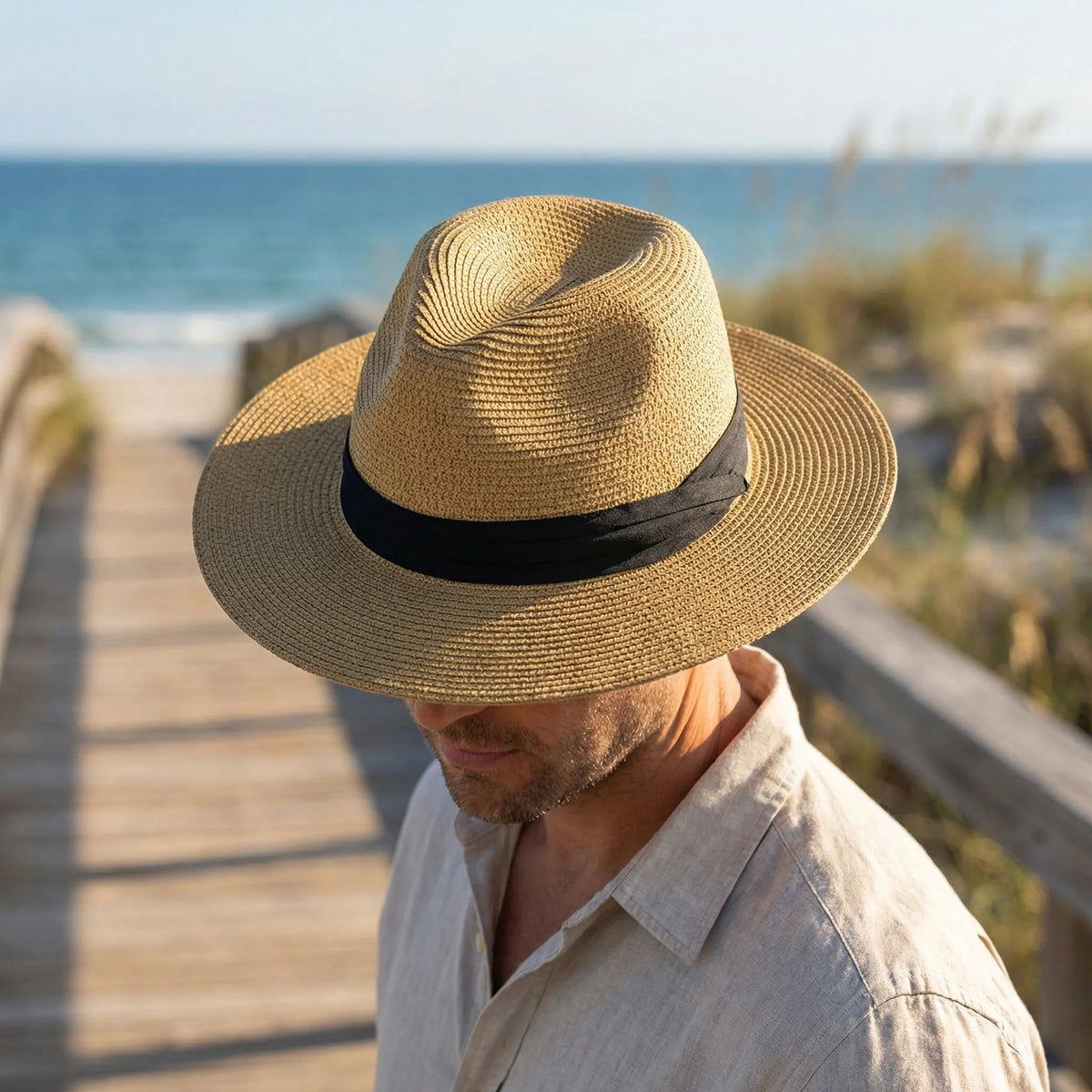 Panama Fedora Hat - Luca
