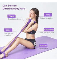 Pedal Fitness Band with Ankle Pull – Full Body Training