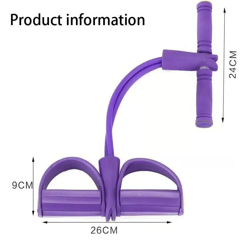 Pedal Fitness Band with Ankle Pull – Full Body Training
