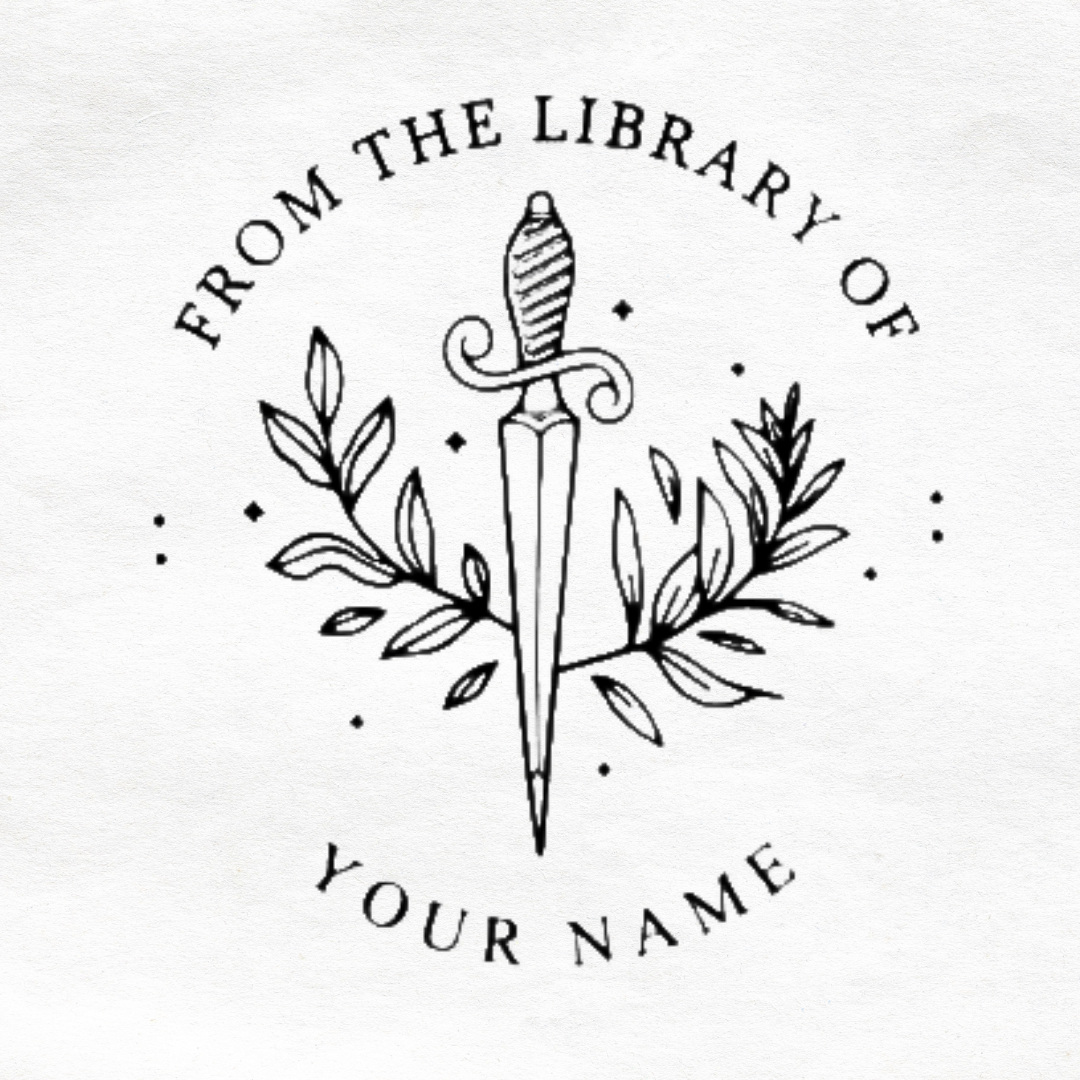 Personal Embosser Stamp - Easily and Elegantly Personalize Your Belongings