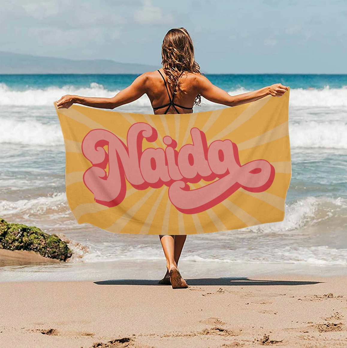 Personalized Vintage Towel