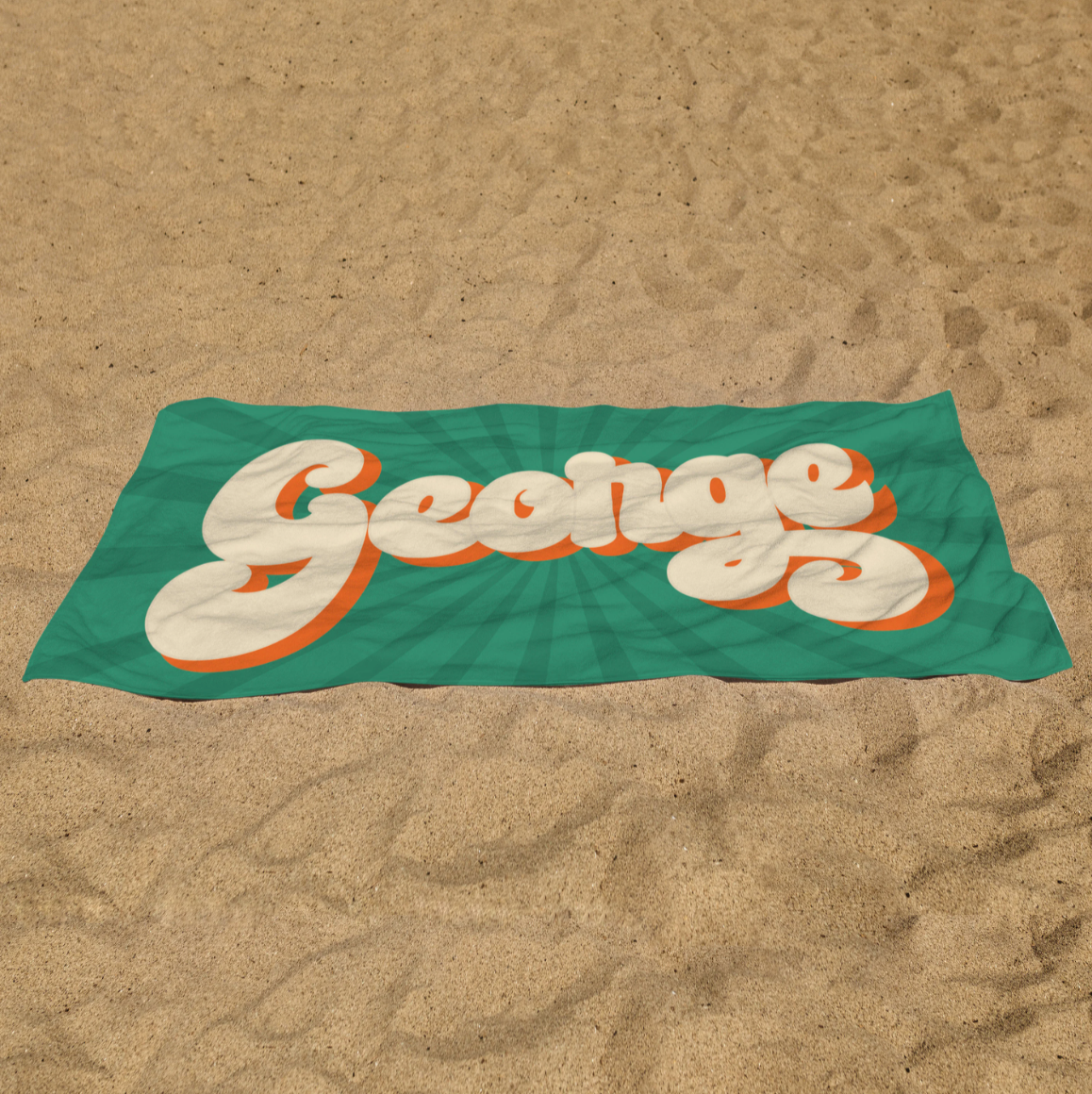 Personalized Vintage Towel