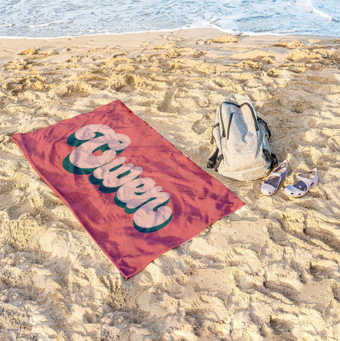 Personalized Vintage Towel