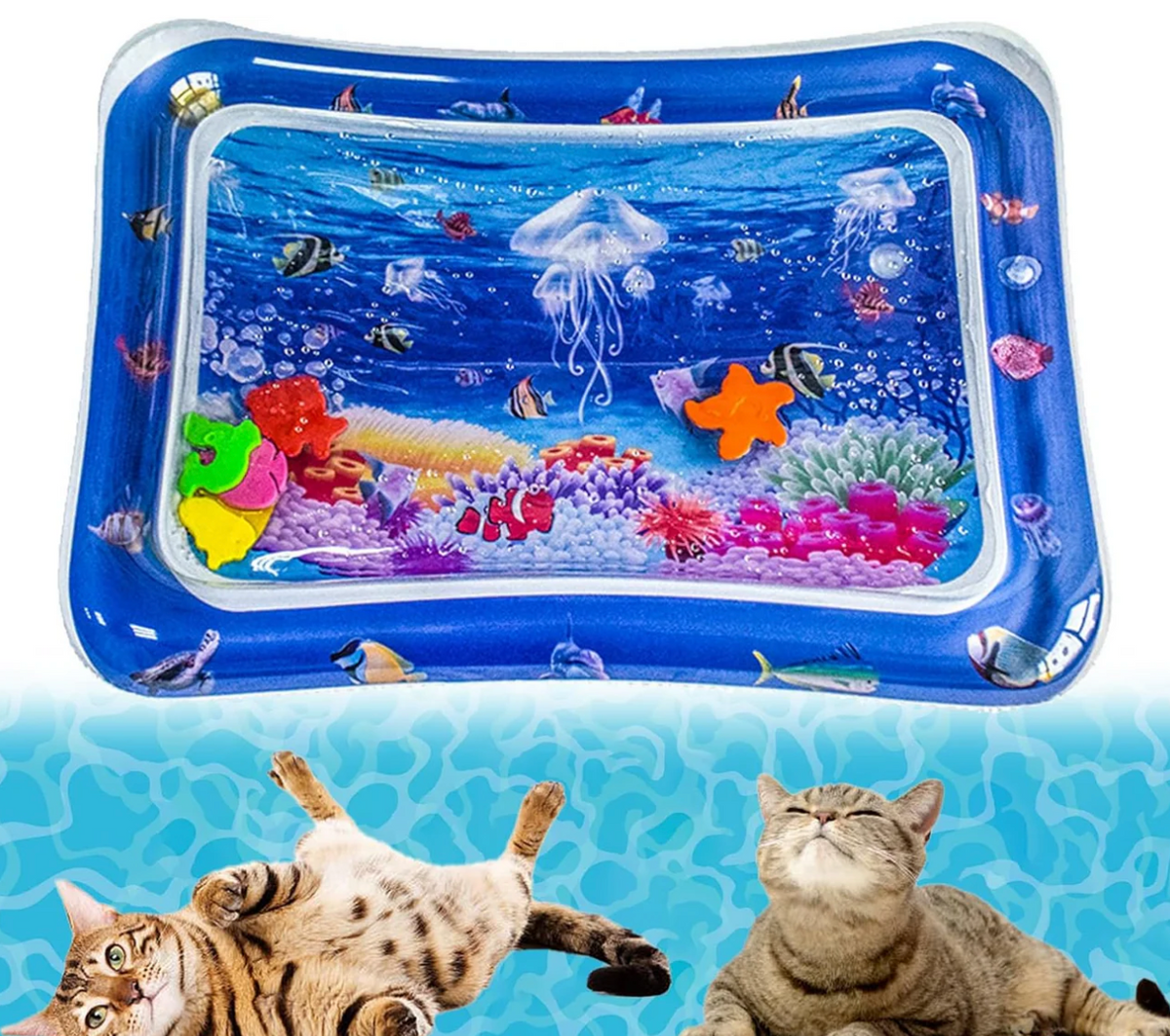 Pet Play Mat to Reduce Boredom and Scratching