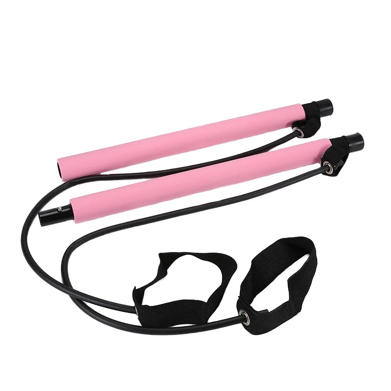 Pilates and Yoga Bar with Resistance Bands