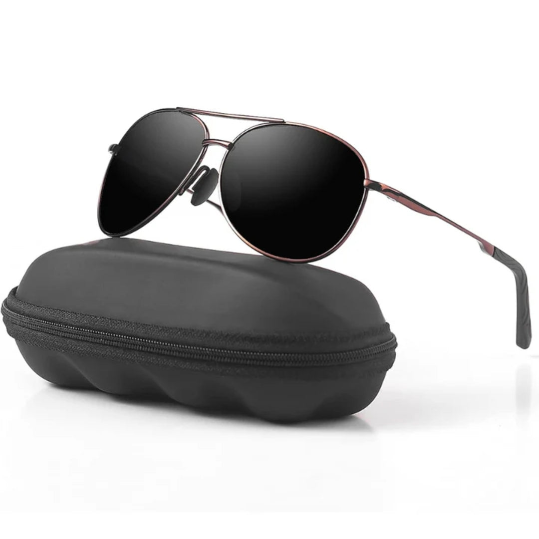 Pilot Sunglasses with Polarized UV400 Protection