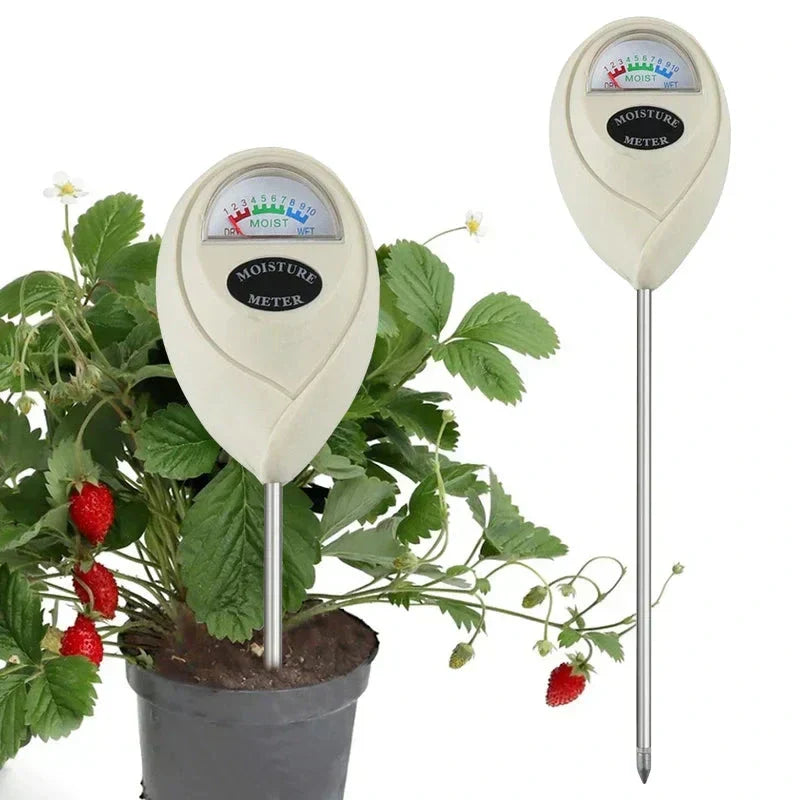 Plant Soil Moisture Meter with Instant-Read 1–10 Scale, Battery-Free