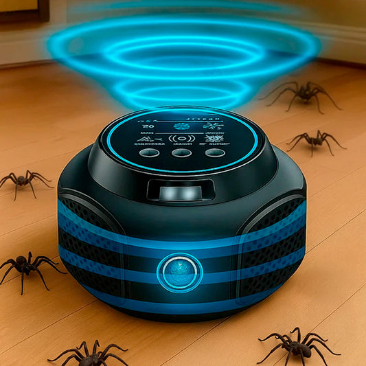 Plug-In Ultrasonic Spider Repeller, Chemical-Free