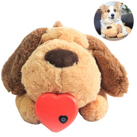 Plush Puppy with Soothing Heartbeat