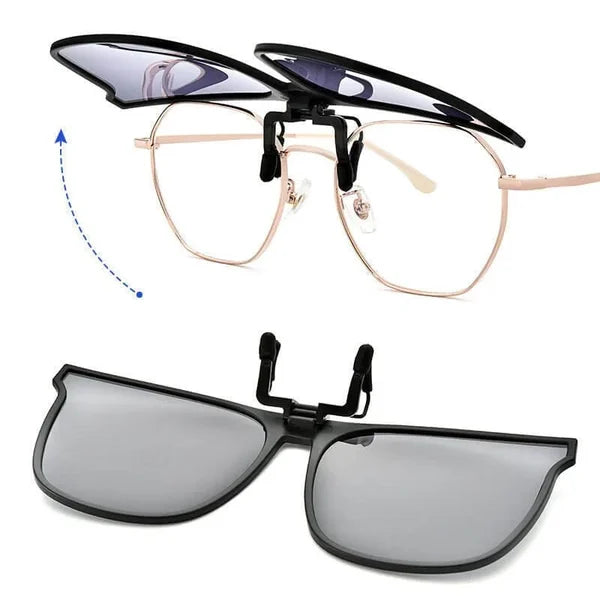 Polarised Clip-On Sunglasses for Men & Women